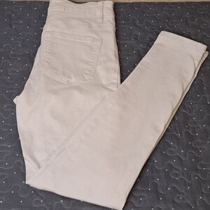 Nature Denim white ankle jeans size 7